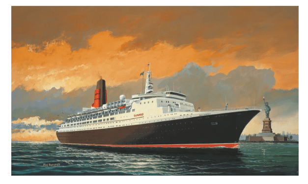 Revell 1/1200 Queen Elizabeth Il Plastic Model Kit [05806] - Hobbytech Toys
