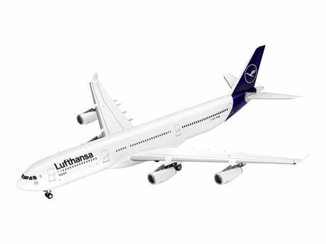 Revell 1/144 Airbus A340 - 300 Lufthansa New Livery Plastic Model Kit [03803] - Hobbytech Toys