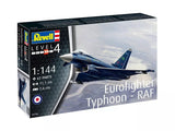 Revell 1/144 Eurofighter Typhoon - RAF Plastic Model Kit [03796] - Hobbytech Toys