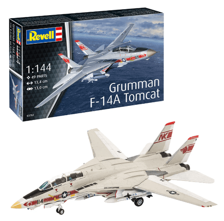 Revell 1/144 Grumman F - 14A Tomcat Plastic Model Kit [03782] - Hobbytech Toys