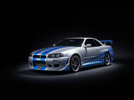 Revell 1/16 Fast & Furious Brian's 1999 Nissan Skyline GT-R R34 Click System model kit
