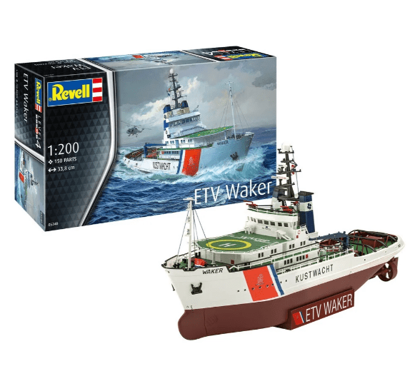 Revell 1/200 ETV Waker Plastic Model Kit [05240] - Hobbytech Toys