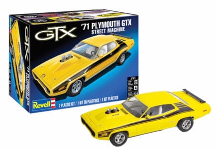 Revell 1/24 1971 Plymouth GTX Street Machine model kit 14588
