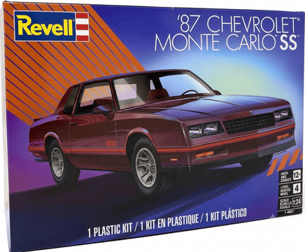 Revell 1/24 1987 Chevrolet Monte Carlo SS model kit 14587