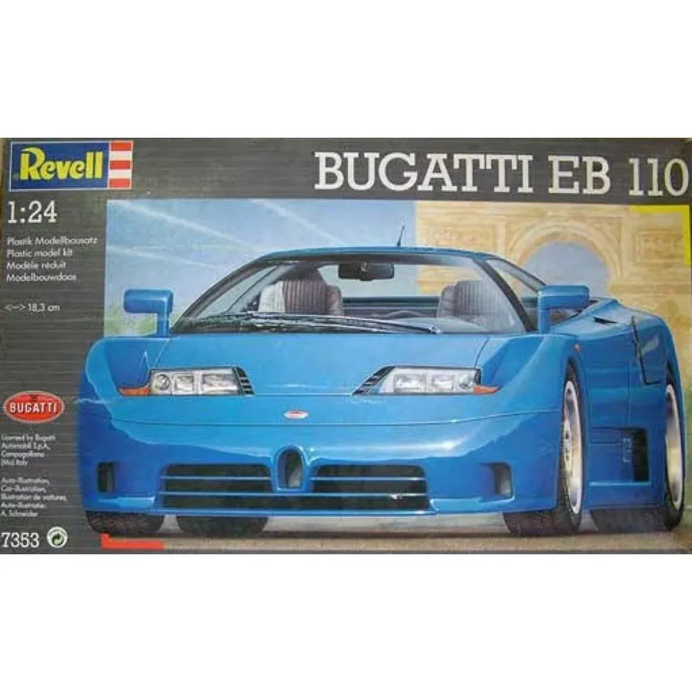 Revell 1/24 Bugatti EB110 Plastic Model Kit [07353]
