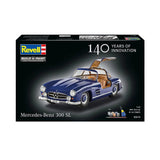Revell 1/24 Gift Set Mercedes-Benz 300 SL 100 Years Plastic Model Kit [05614]