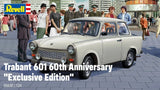 Revell 1/24 Trabant 601 60th Anniversary - Exclusive Edition Plastic Model Kit [05630] - Hobbytech Toys