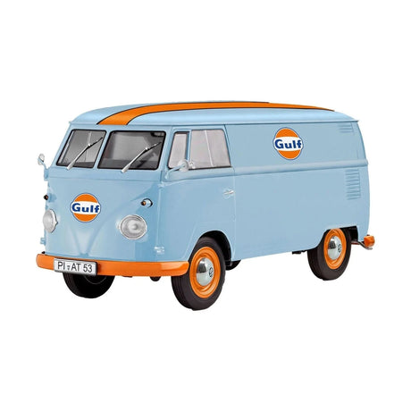 Revell 1/24 VW T1 Panel Van Gulf Decoration Plastic Model Kit [07726] - Hobbytech Toys