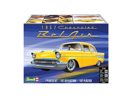 Revell 1/25 1957 Chevrolet Bel Air Plastic Model Kit [14551] - Hobbytech Toys