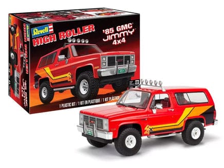 Revell 1/25 1985 GMC Jimmy 4x4 High Roller model kit 14577