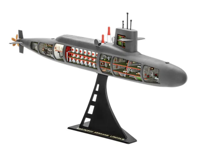 Revell 1/253 SSB Abraham Lincoln with Interior â€“ Plastic Model Kit [05185]