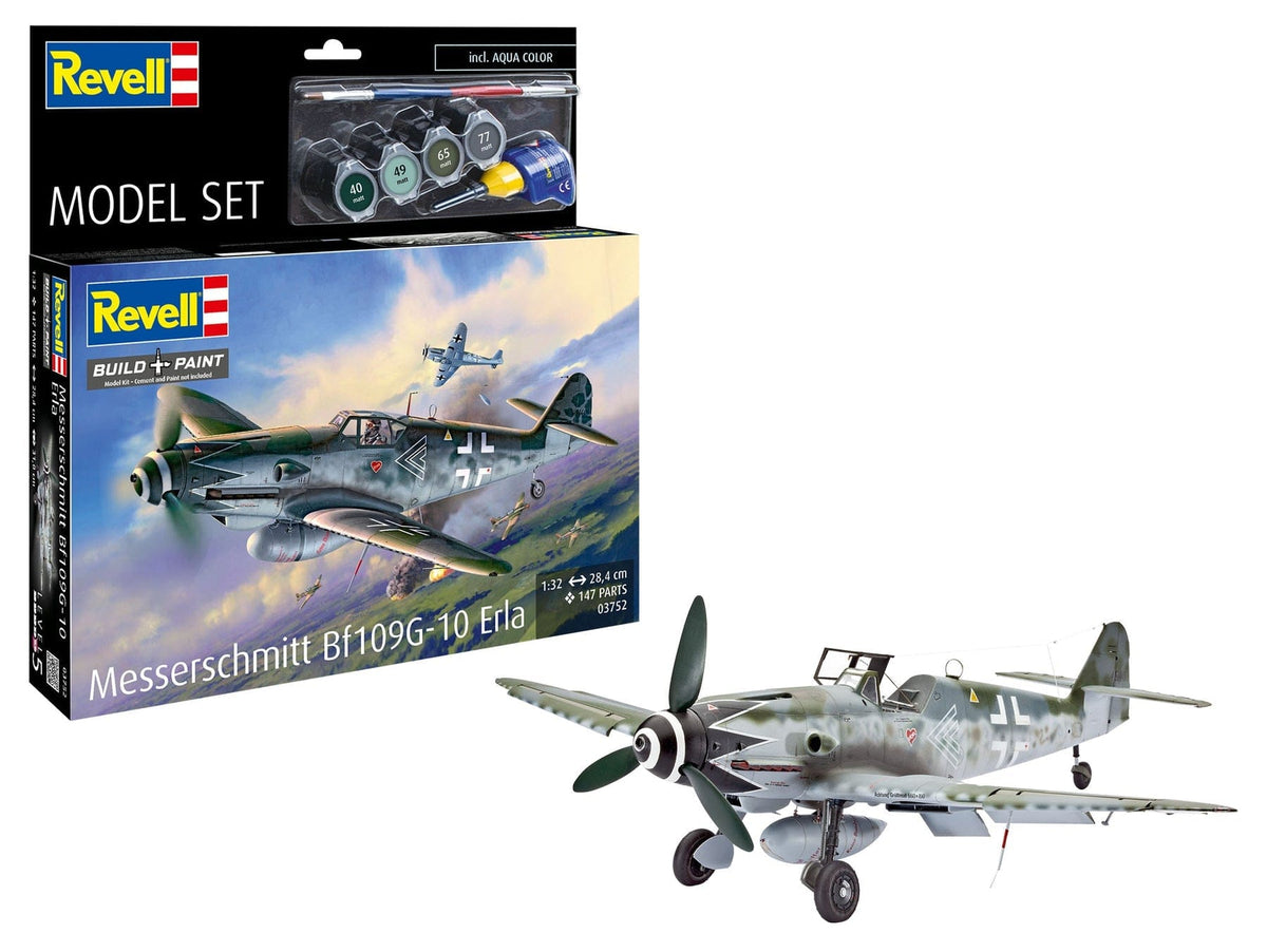 Revell 1/32 Messerschmitt Bf 109 G-10 Erla Model Set 63752