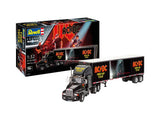 Revell 1/32 Tour Truck & Trailer AC/DC "Power Up" Plastic Model Kit [07731] - Hobbytech Toys