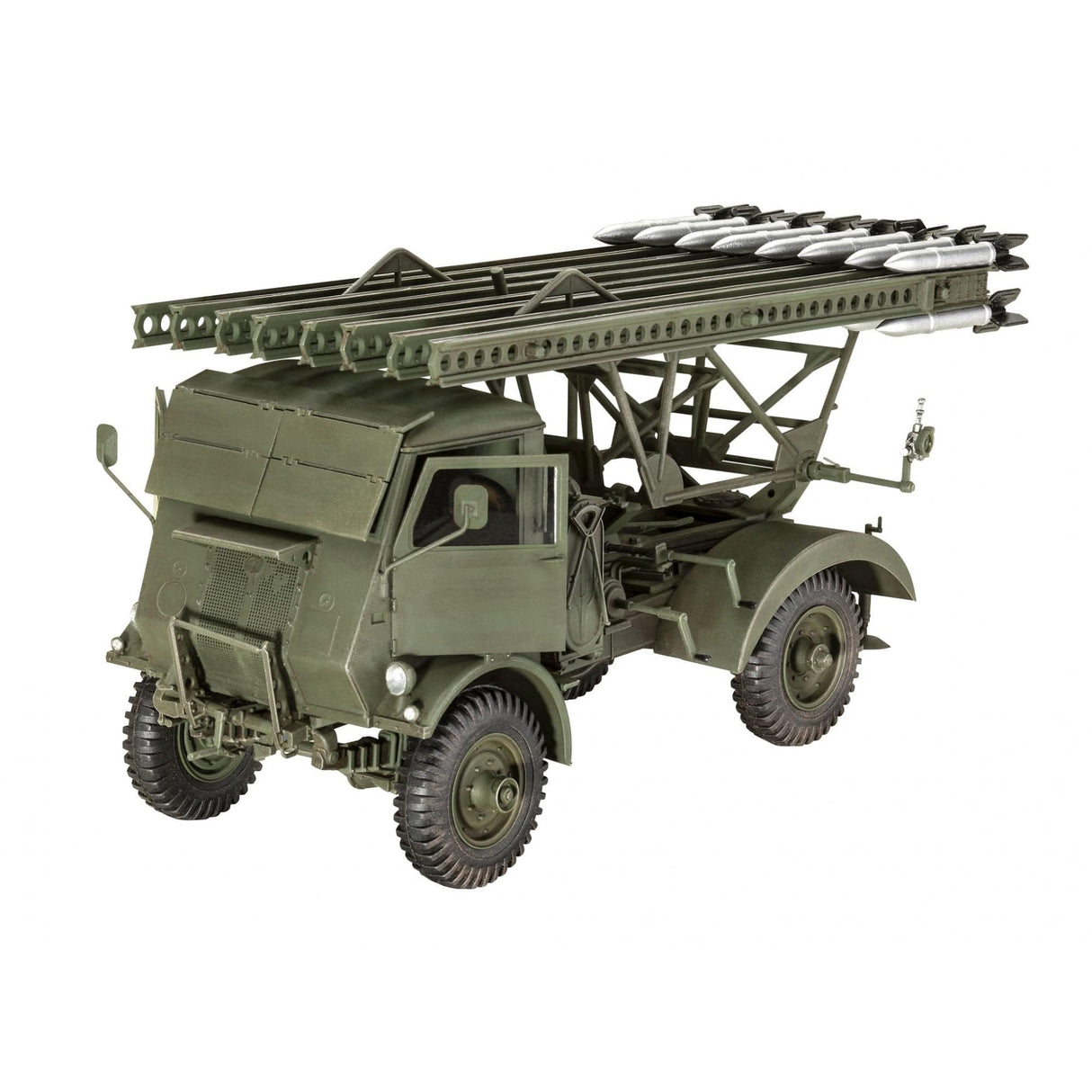 Revell 1/35 BM - 13 - 16 on W.O.T. 8 Chassis Plastic Model Kit [03338] - Hobbytech Toys