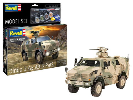 Revell 1/35 Dingo 2 GE A3.3 PatSi Model Set 63370