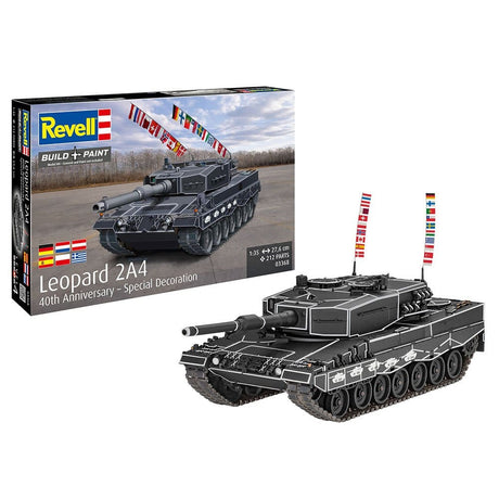 Revell 1/35 Leopard 2A4 - Special Decoration 40Th Anniversary Plastic Model Kit
