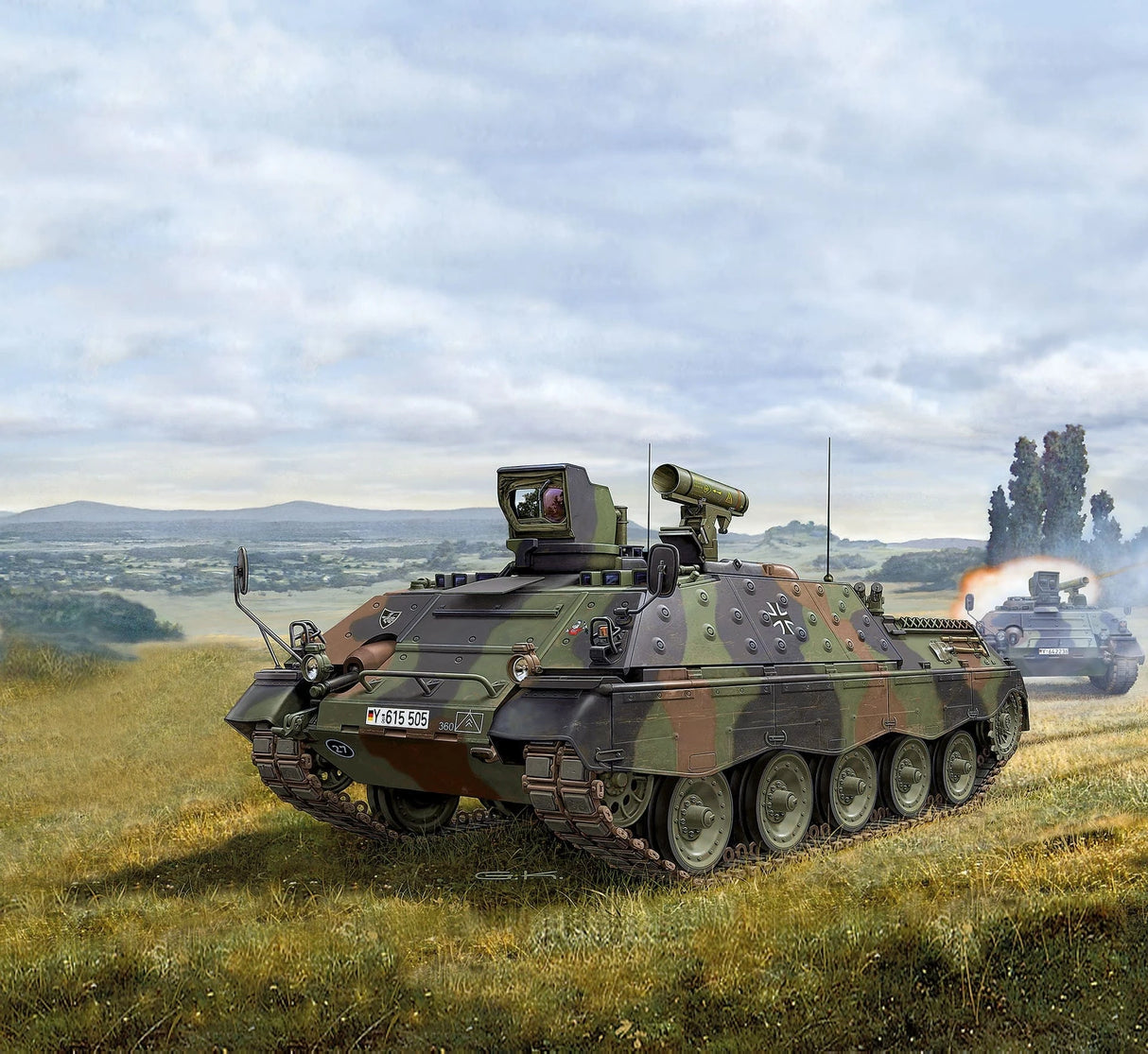 Revell 1/35 Raketenjagdpanzer Jaguar 1 Plastic Model Kit [03353] - Hobbytech Toys