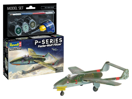 Revell 1/72 Focke-Wulf TL-Jäger Flitzer P-Series Model Set 63761