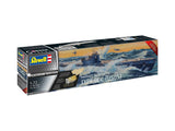 Revell 1/72 German Submarine Type IX C/40 Platinum Edition Plastic Model Kit [05180] - Hobbytech Toys