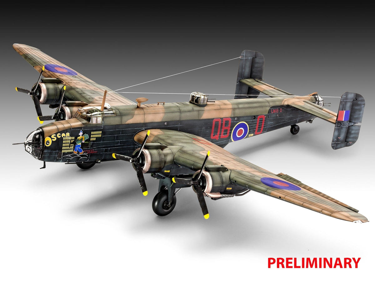 Revell 1/72 Handley Page Halifax B Mk.III model kit 03756