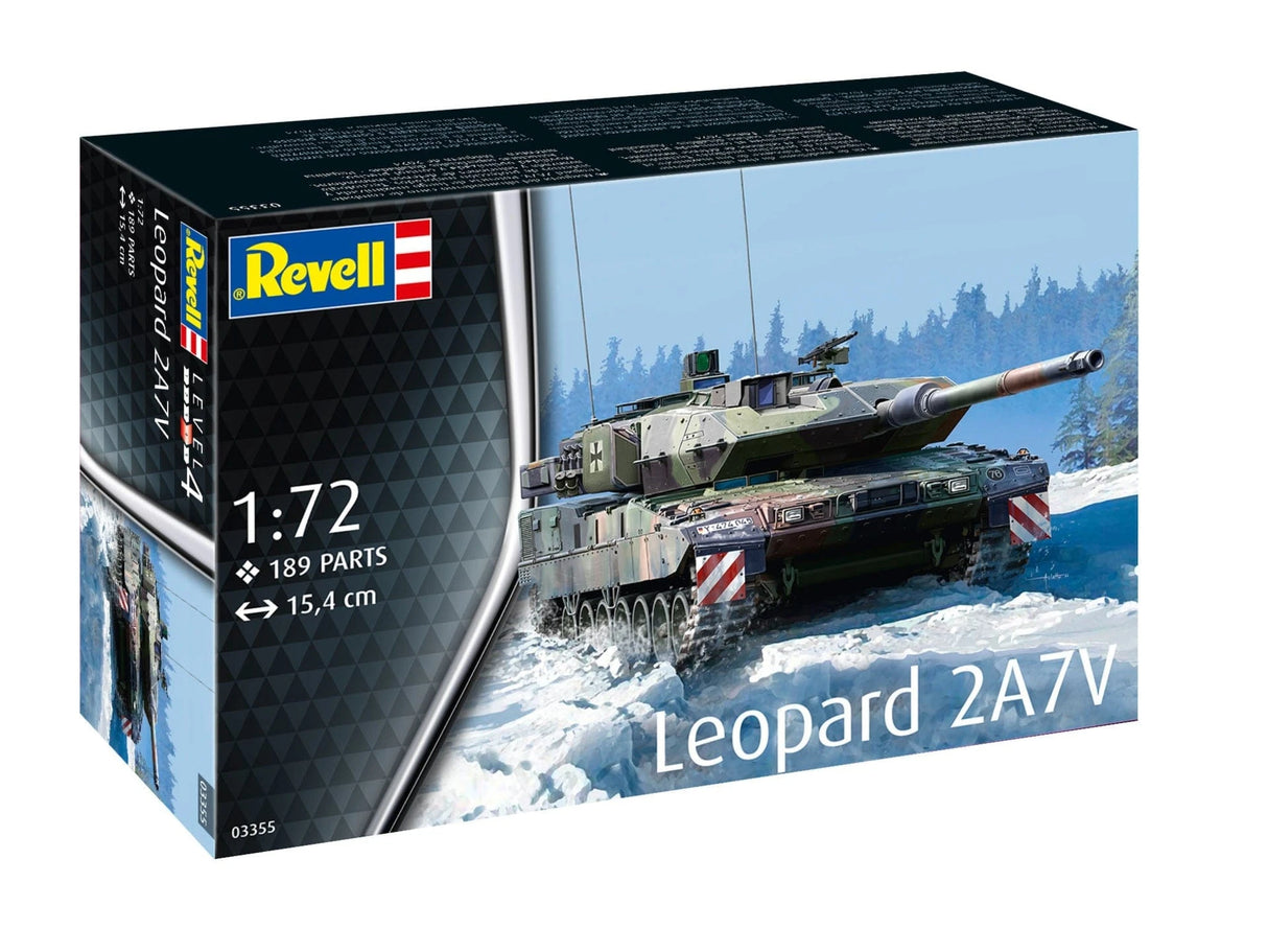 Revell 1/72 Leopard 2A7V Plastic Model Kit [03355] - Hobbytech Toys