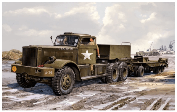 Revell 1/72 M19 Tank Transporter Plastic Model Kit [03364] - Hobbytech Toys