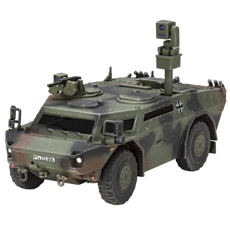 Revell 1/72 Spahwagen Fennek Armoured Vehicle Scaled Plastic Model Kit [03356] - Hobbytech Toys
