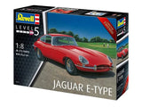 Revell 07717 1/8 Jaguar E-Type Plastic Model Kit - Hobbytech Toys