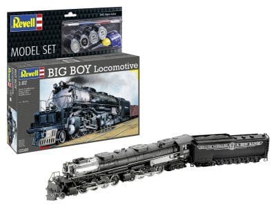Revell 1/87 Big Boy Locomotive Plastic Model Gift Set - Hobbytech Toys