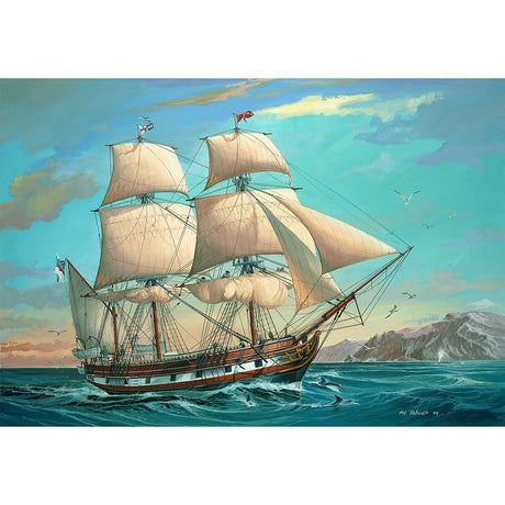 Revell 1/96 HMS Beagle Plastic Model Kit [05458] - Hobbytech Toys