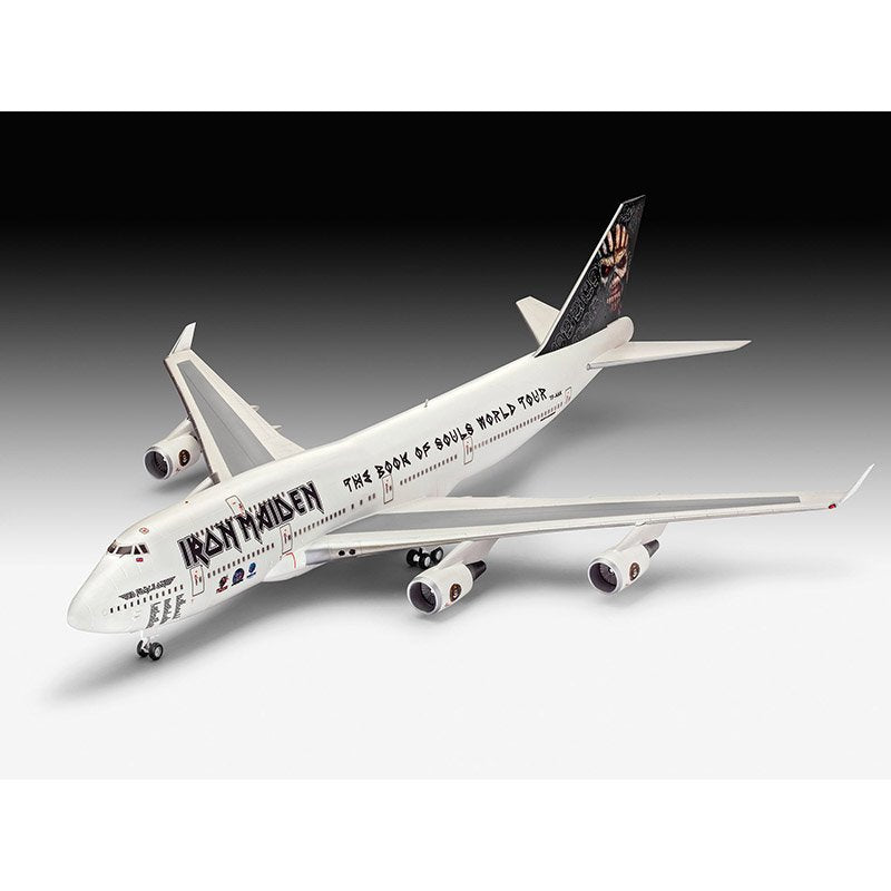 Revell 1/144 Boeing 747 - 700 Iron Maiden Ed Force One Plastic Model Kit [03780] - Hobbytech Toys