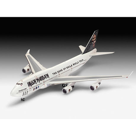 Revell 1/144 Boeing 747 - 700 Iron Maiden Ed Force One Plastic Model Kit [03780] - Hobbytech Toys