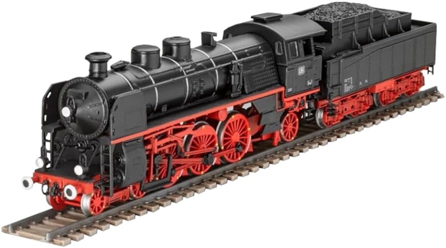 Revell 1/87 Express Locomotive S 3/6 Baureihe 18 with Tender 2 2 T31 Plastic Model Kit [02168] - Hobbytech Toys
