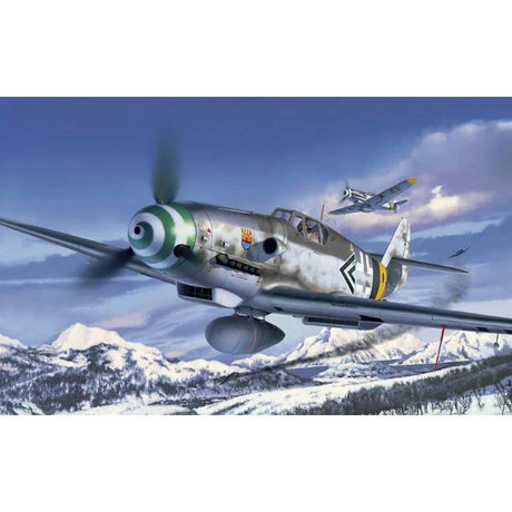 Revell 63653 1/48 Messerschmitt BF109G - 6 Easy - Click - System Model Starter Set - Hobbytech Toys
