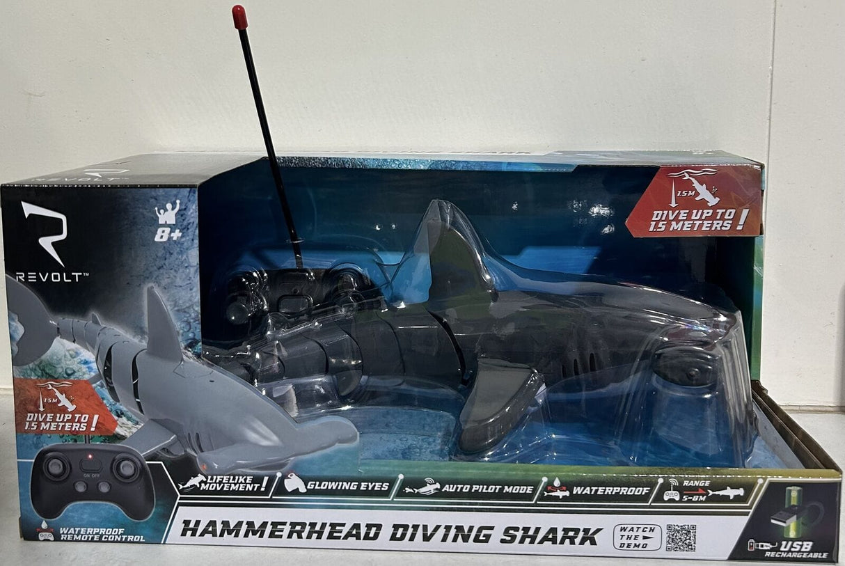 Revolt RC Hammerhead Diving Shark