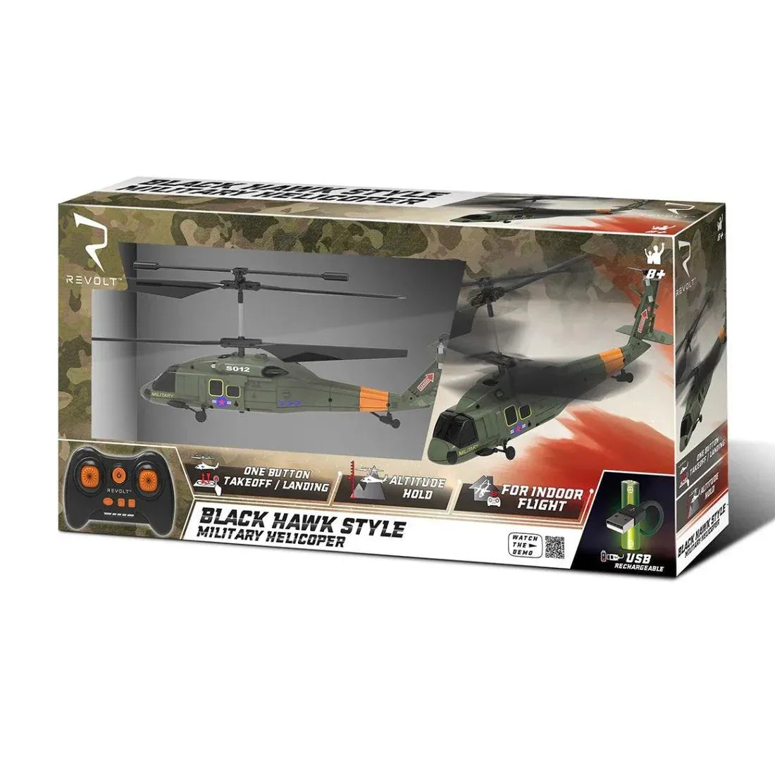 Revolt RC Mini Blackhawk Helicopter