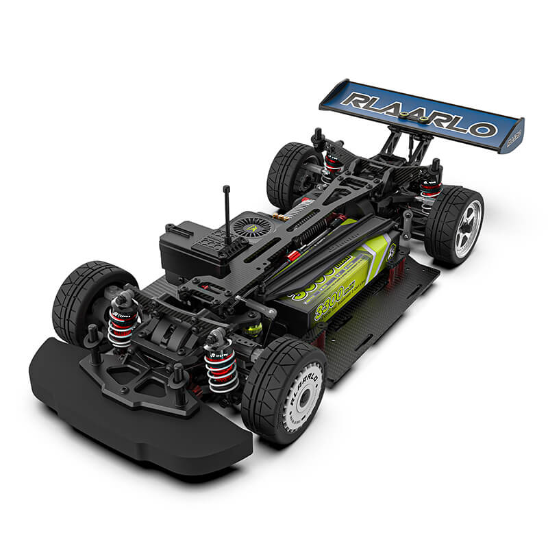 Rlaarlo 1/10 AK-787 Brushless Supercar Carbon Edition Orange