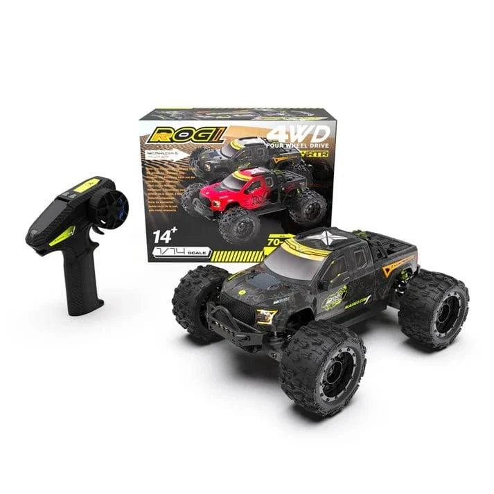 Rlaarlo ROG1 1/14 Gladiator Brushless Monster Truck - Black - Hobbytech Toys
