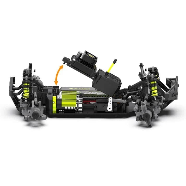 Rlaarlo ROG1 1/14 Gladiator Brushless Monster Truck - Black - Hobbytech Toys