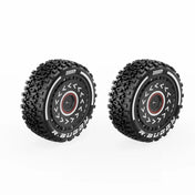 Rlaarlo Blue Front Assembled Tyre Set For X12S (2) [R16109] - Hobbytech Toys