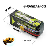 Rlaarlo Lipo 4400mah 11.1 XT60 Upgrade Battery For Omni Terminator [RE038]