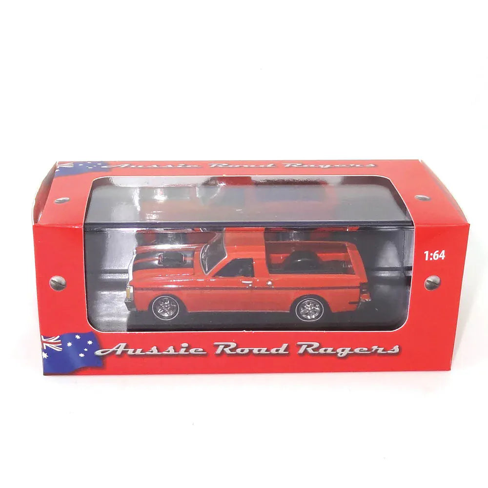 Road Ragers 1/64 1971 Falcon XY GT V8 Falcon Ute - Raw Orange