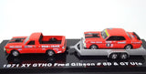 Road Ragers 1/64 1971 Fred Gibsons Falcon GT ute and GTHO III #8D Set