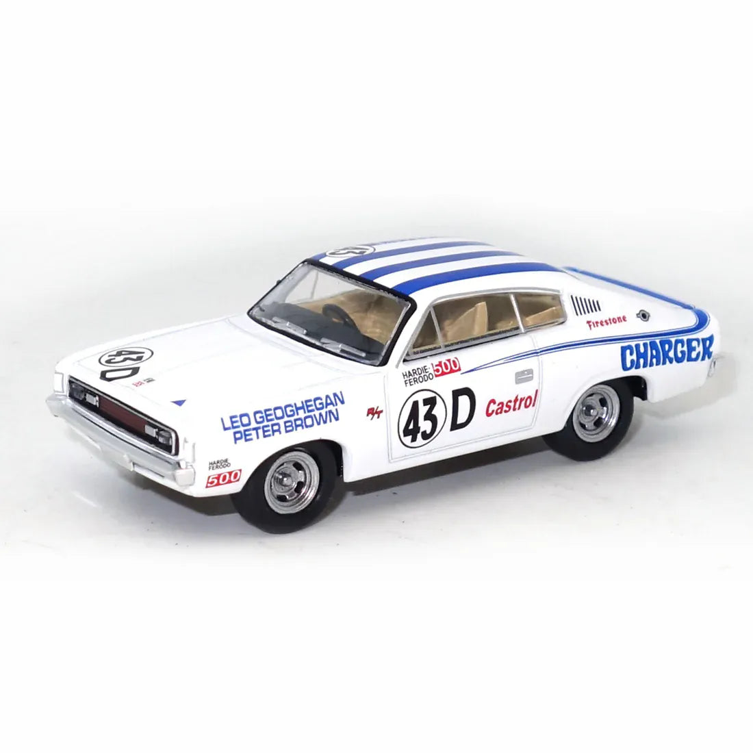 Road Ragers 1/64 1972 E38 Valiant Charger R/T - Leo Geoghegan