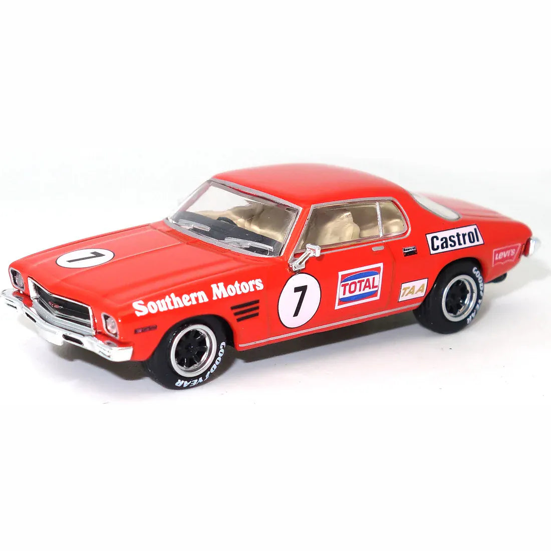 Road Ragers 1/64 1972 HQ Monaro GTS Coupe - Bob Jane