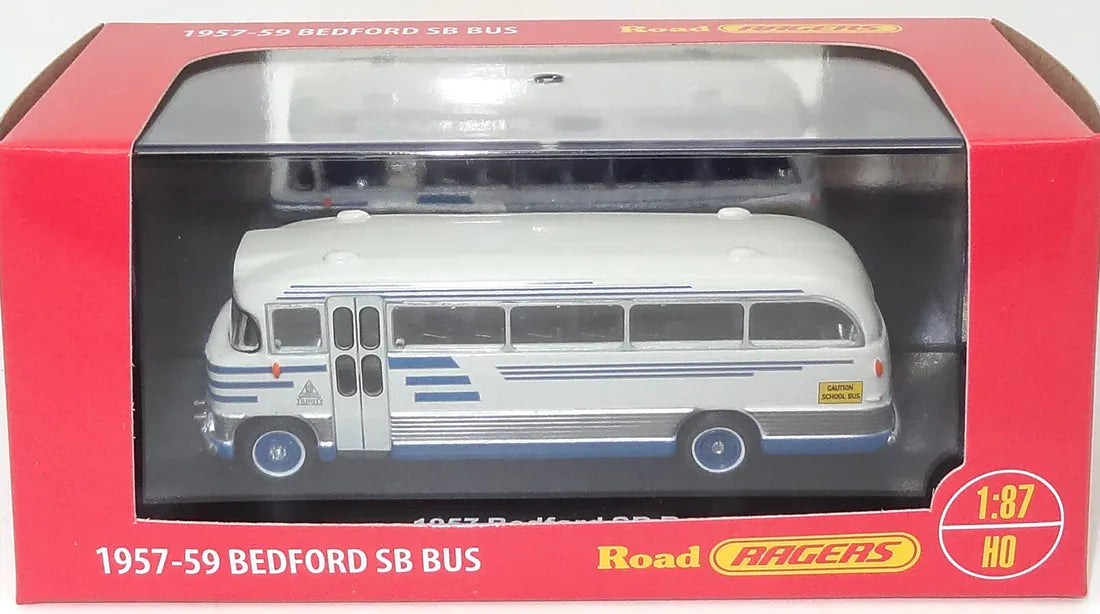 Road Ragers 1/87 Aussie 1959 Bedford Trinity Grammar Bus – Hobbytech Toys