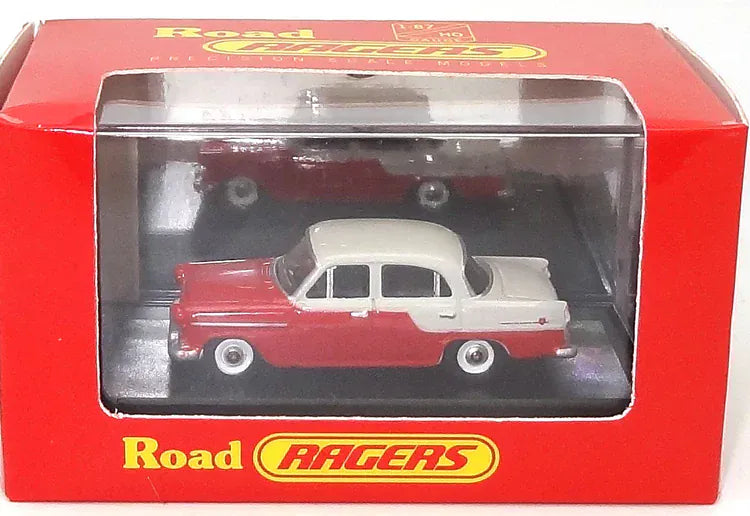 Road Ragers 1/87 FC Sedan - Flame Red / India Ivory
