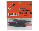 Robart 1/8" Steel Pin Hinge Point Set (6) - Hobbytech Toys