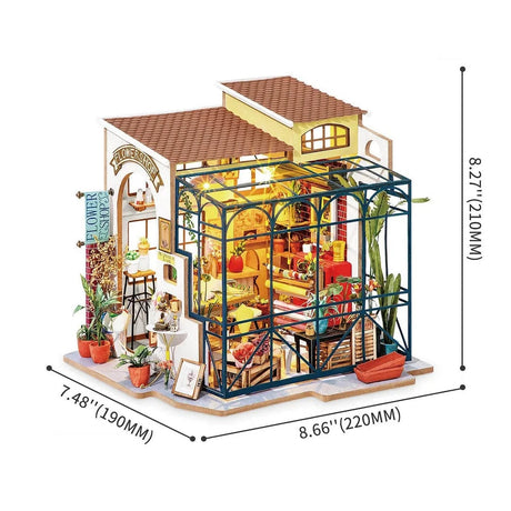 Robotime DIY Emily's Flower Shop Kit