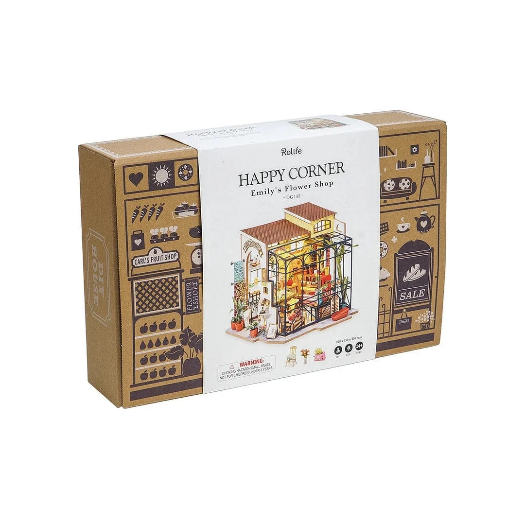 Robotime DIY Emily's Flower Shop Kit